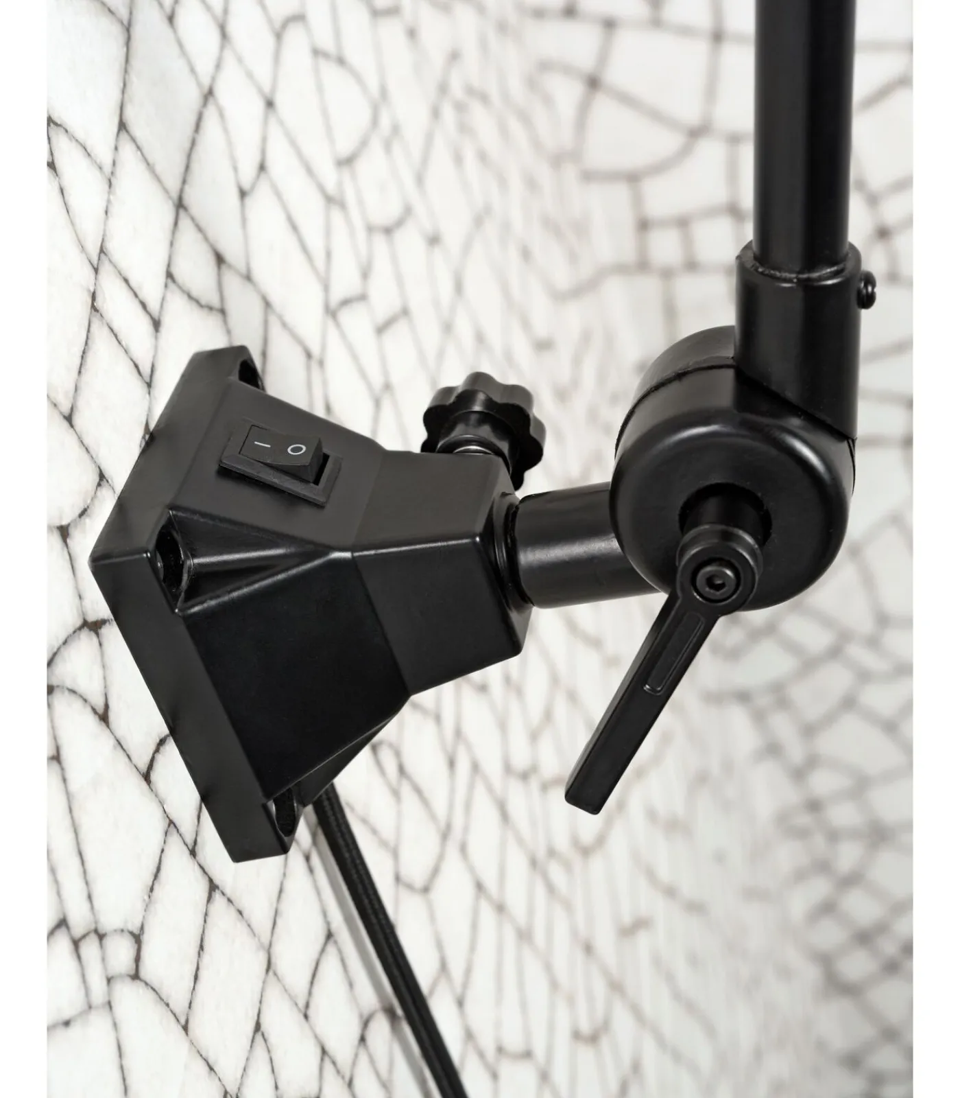 Outlet Wandlamp Amsterdam - Taupe/Zwart - 65x32x45cm Muurverlichting