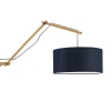 Hot Wandlamp Andes - Bamboe/Blauw - 95x47x55cm Muurverlichting