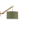 Wandlamp Andes - Bamboe/Groen - 50x32x45cm Muurverlichting