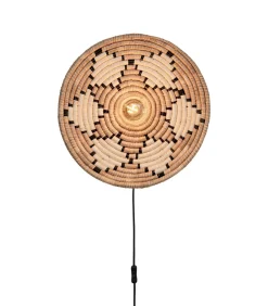 Discount Wandlamp Andros - Naturel/Wit - Ø45cm Muurverlichting