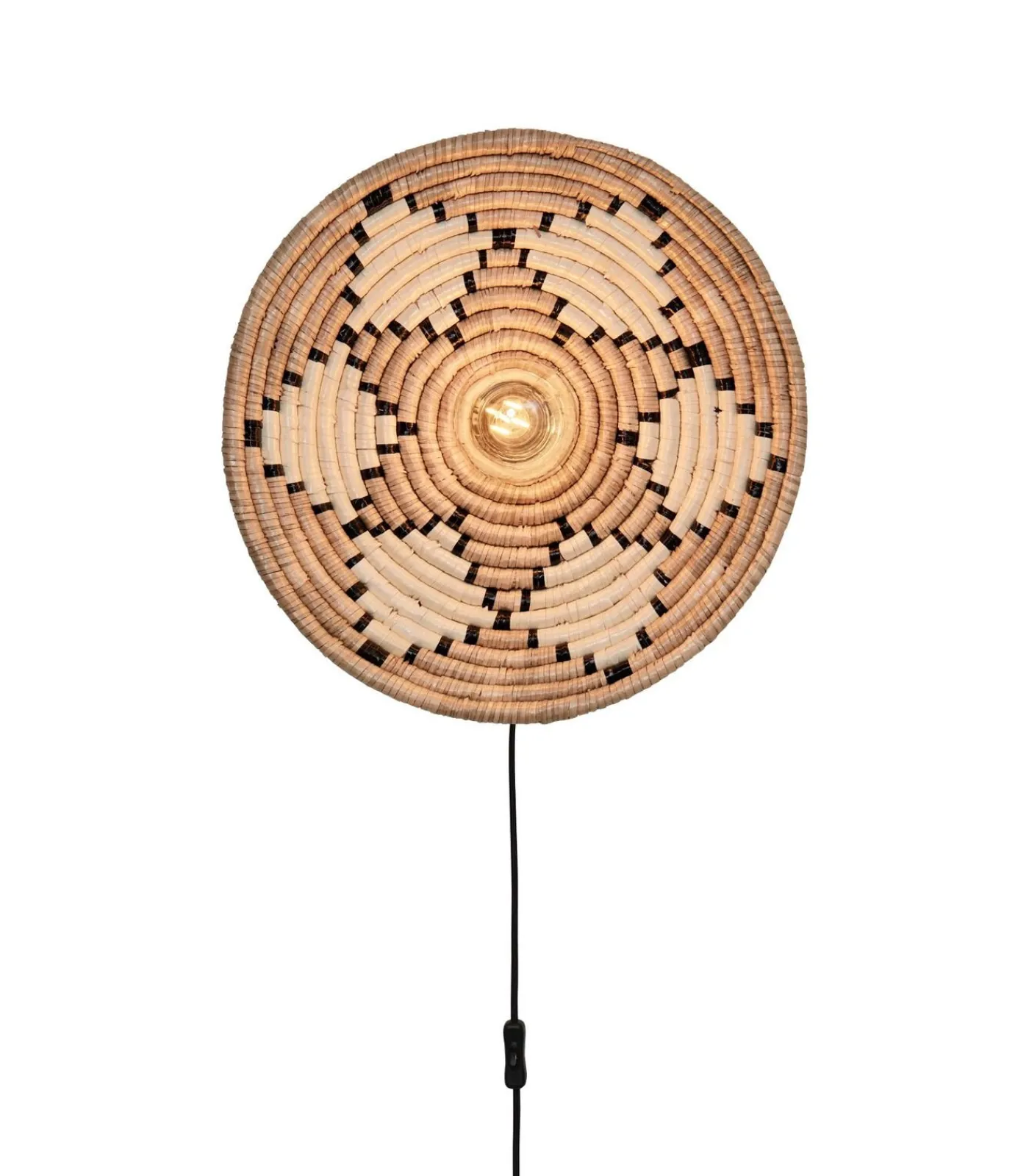 Discount Wandlamp Andros - Naturel/Wit - Ø45cm Muurverlichting