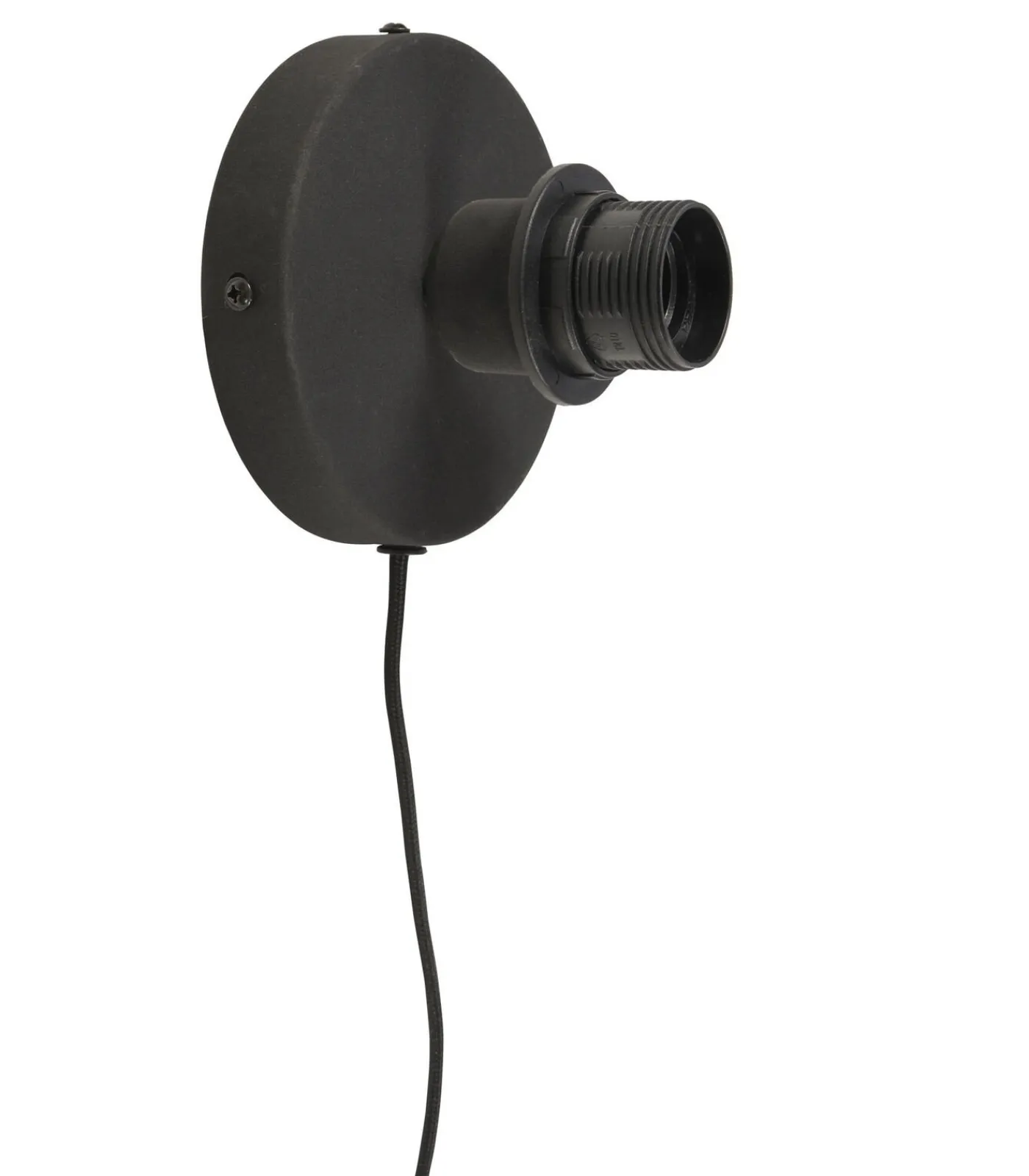 New Wandlamp Bali - Bamboe/Zwart - Ø87cm Muurverlichting