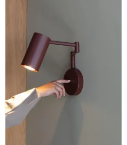 Discount Wandlamp Bilbao - Rood - 33x12x27cm Muurverlichting