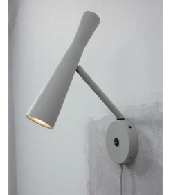 Hot Wandlamp Bordeaux - Grijs - 10.5x26x34.5cm Muurverlichting