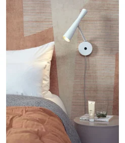 Clearance Wandlamp Bordeaux - Wit - 10.5x26x34.5cm Muurverlichting