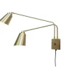 Online Wandlamp Bremen - Goud - 130x60x49cm - 2L Muurverlichting