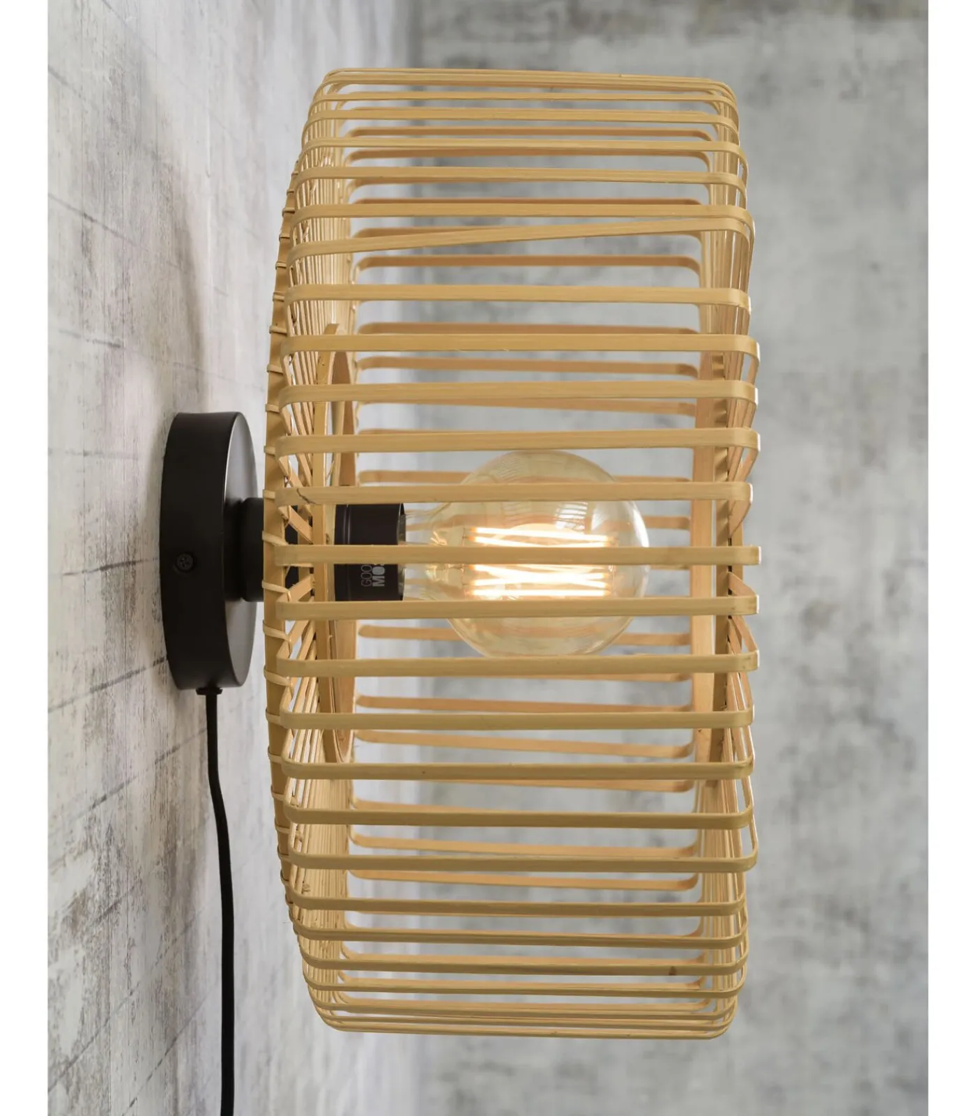 New Wandlamp Bromo - Bamboe - Ø40cm Muurverlichting