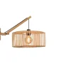Best Wandlamp Bromo - Bamboe - 55x40x45cm Muurverlichting