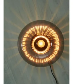 Outlet Wandlamp Brussels - Antraciet - Ø27cm Muurverlichting