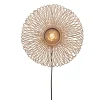 Sale Wandlamp Cango - Bamboe - Ø40cm Muurverlichting