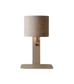 Clearance Wandlamp Florence - Bruin - 24x24x42cm Muurverlichting