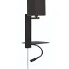 New Wandlamp Florence - Zwart/Zwart - 24x22x52cm Muurverlichting