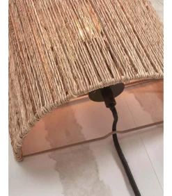 New Wandlamp Iguazu - Jute - 25x25x22cm Muurverlichting