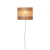 Online Wandlamp Langkawi - Naturel - Ø32cm Muurverlichting