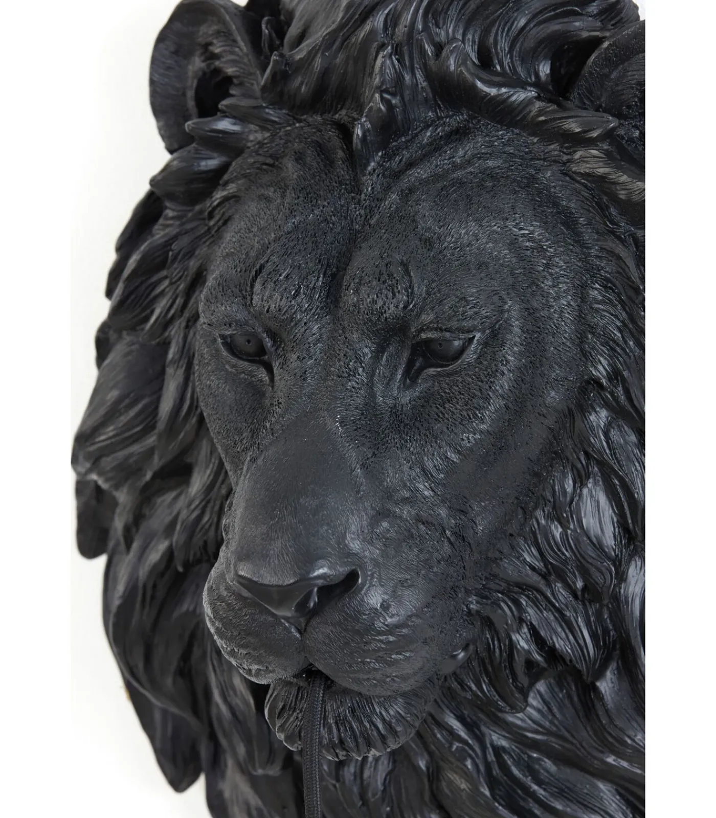 New Wandlamp Lion - Zwart - 33.5x19x40.5cm Muurverlichting