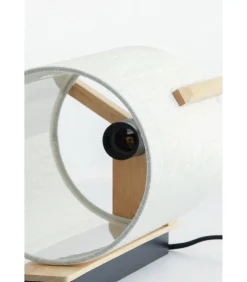 Hot Wandlamp Litto - Naturel - 22x18x36cm Muurverlichting