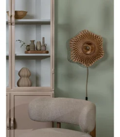 Sale Wandlamp Madura - Naturel - Ø44cm Muurverlichting