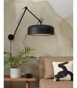 Clearance Wandlamp Marseille - Zwart - Ø48cm Muurverlichting