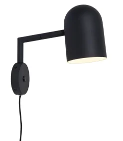 Sale Wandlamp Marseille - Zwart - 29x12x27cm Muurverlichting