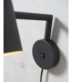 Sale Wandlamp Marseille - Zwart - 29x12x27cm Muurverlichting