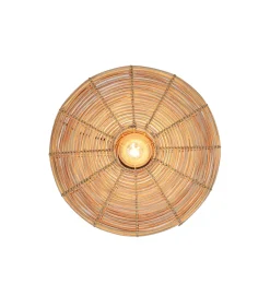 Hot Wandlamp Mataka - Rotan - Ø51cm Muurverlichting