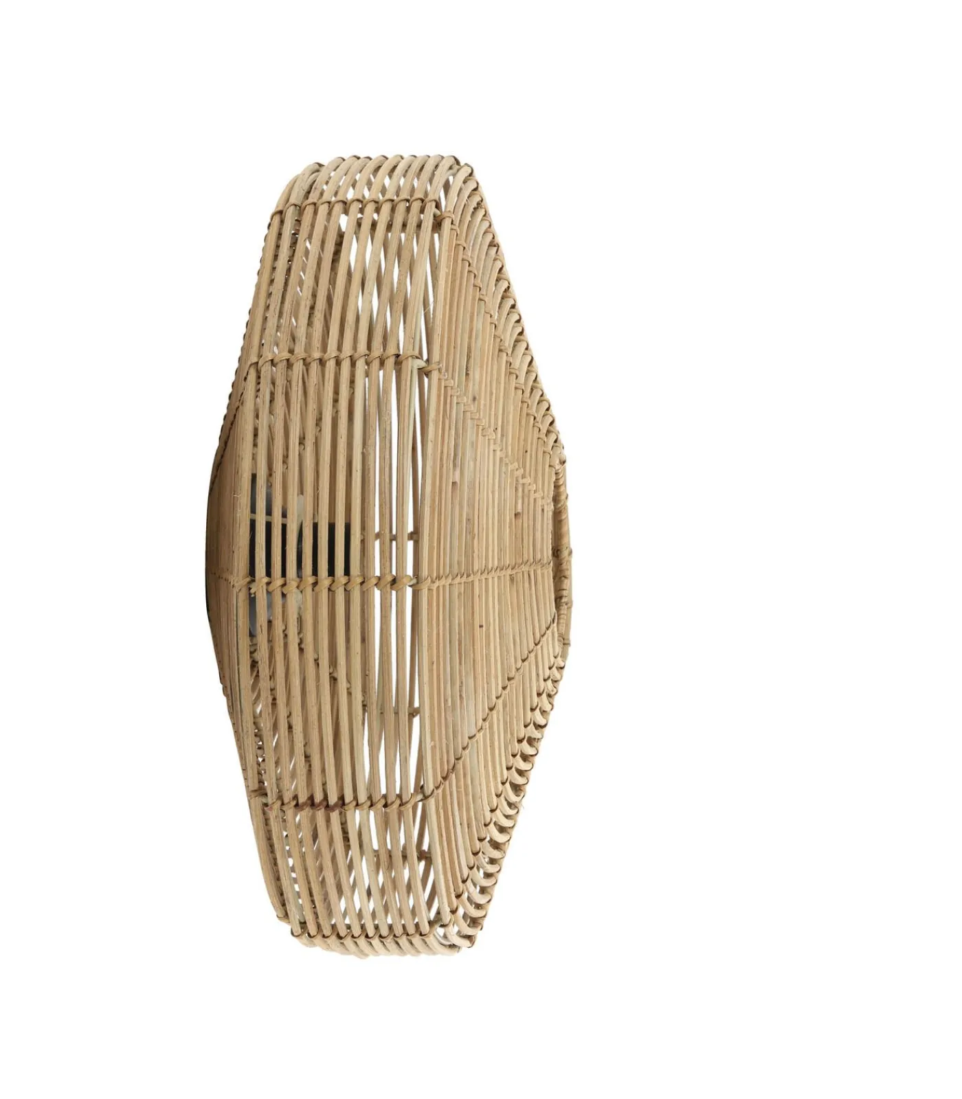 Hot Wandlamp Mataka - Rotan - Ø51cm Muurverlichting
