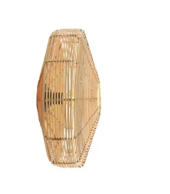 Hot Wandlamp Mataka - Rotan - Ø51cm Muurverlichting