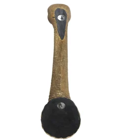 Discount Wandlamp Ostrich - Brons - 25x19x72cm Muurverlichting