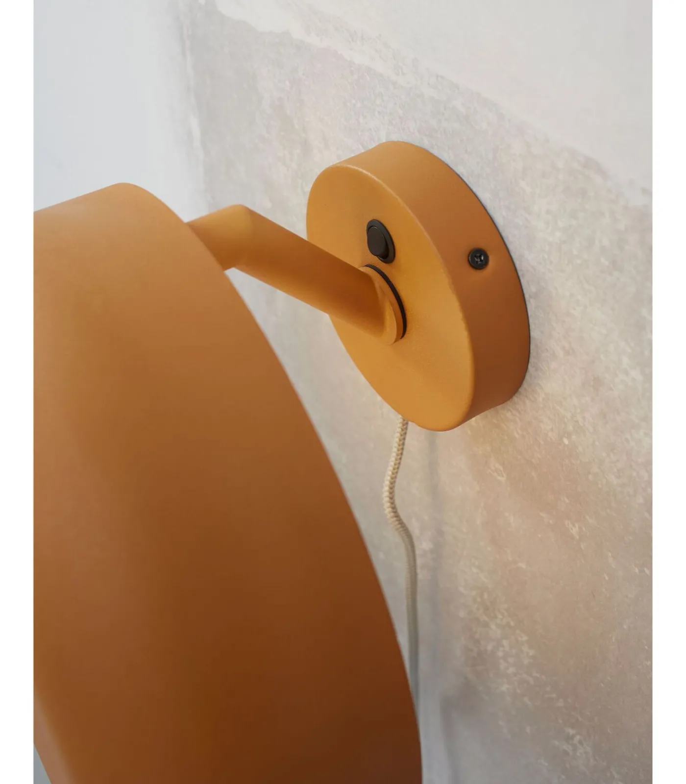 Best Wandlamp Porto - Oranje - Ø25cm Muurverlichting