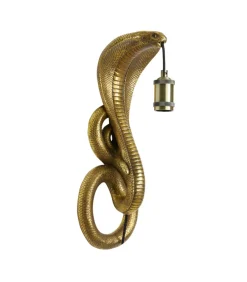New Wandlamp Snake - Antiek Brons - 18.5x18x52cm Muurverlichting