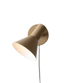 Discount Wandlamp Stavanger - Beige - 31x15x20cm Muurverlichting