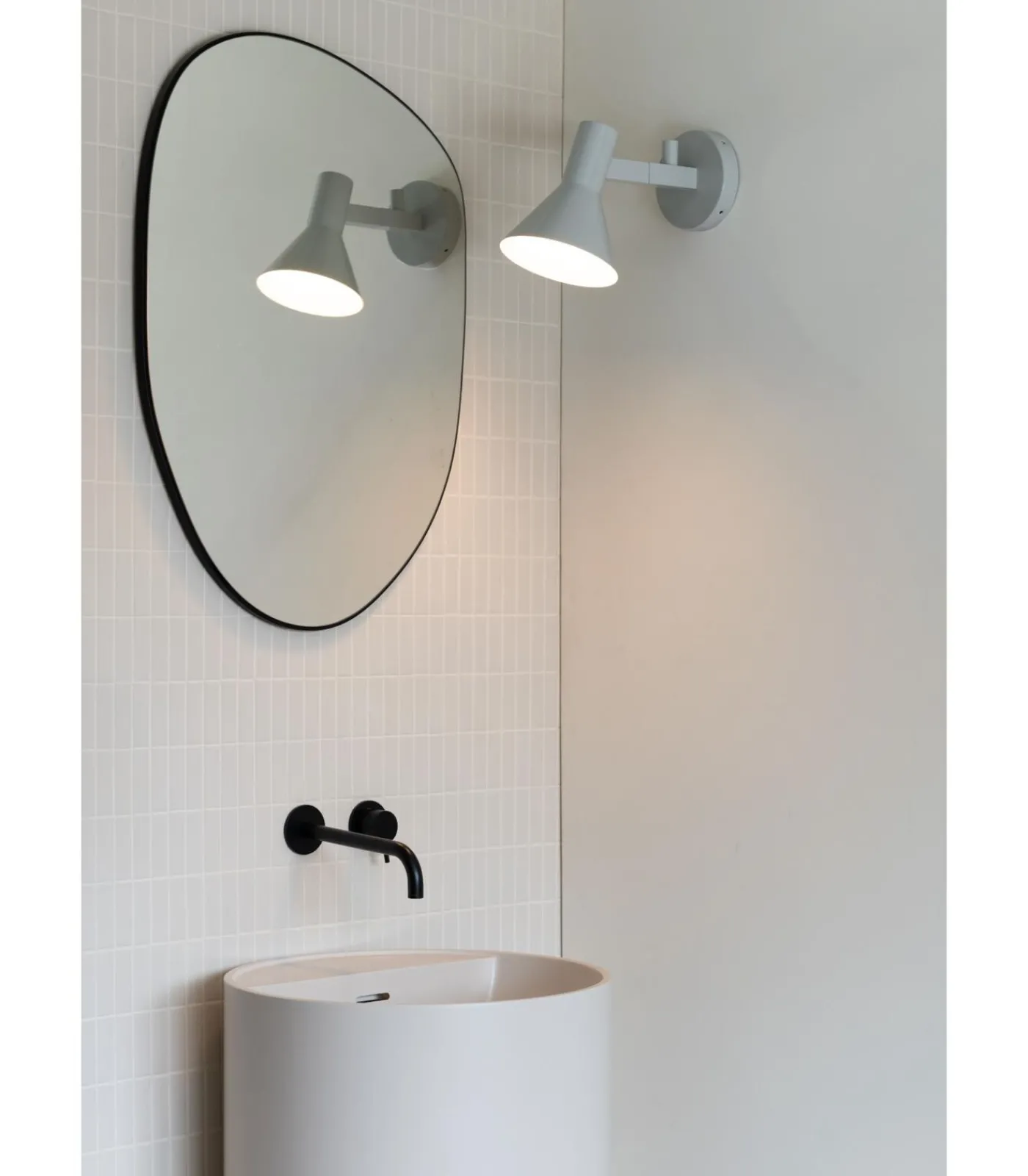 Outlet Wandlamp Stavanger - Grijs - 31x15x20cm Muurverlichting