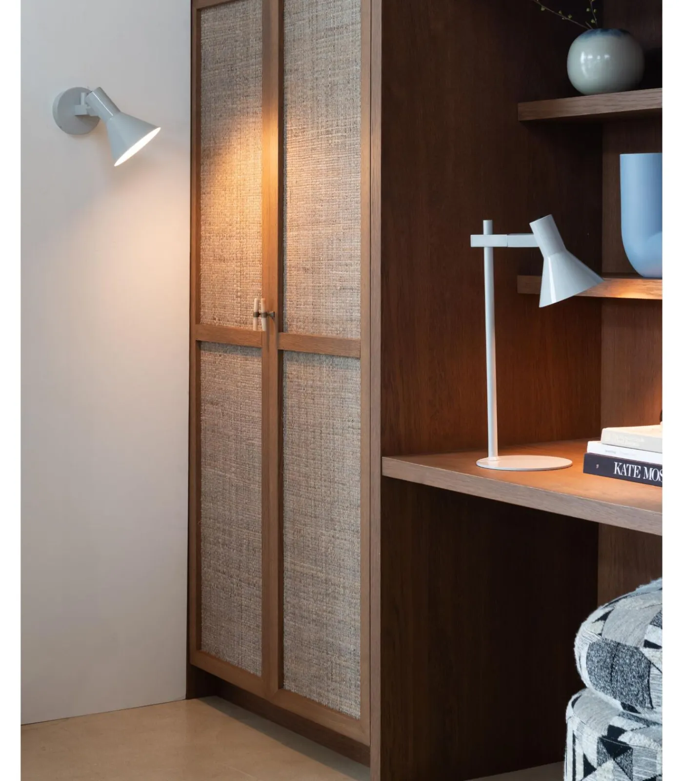 Outlet Wandlamp Stavanger - Grijs - 31x15x20cm Muurverlichting