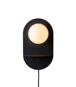New Wandlamp Tokyo - Zwart - 14x20x34cm Muurverlichting