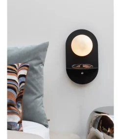 New Wandlamp Tokyo - Zwart - 14x20x34cm Muurverlichting