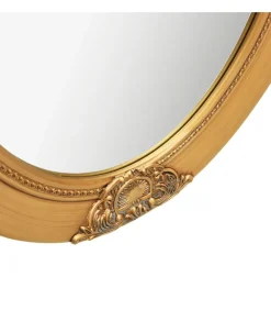 Outlet Wandspiegel barok stijl 50x60 cm goudkleurig Spiegels