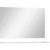 Hot Wandspiegel met schap 100x60 cm gehard glas Spiegels