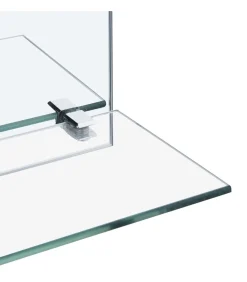 Outlet Wandspiegel met schap 30x50 cm gehard glas Spiegels