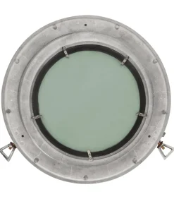 Hot Wandspiegel patrijspoort Ø38 cmaluminium en glas Spiegels