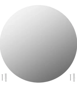 Outlet Wandspiegel rond 70 cm glas Spiegels