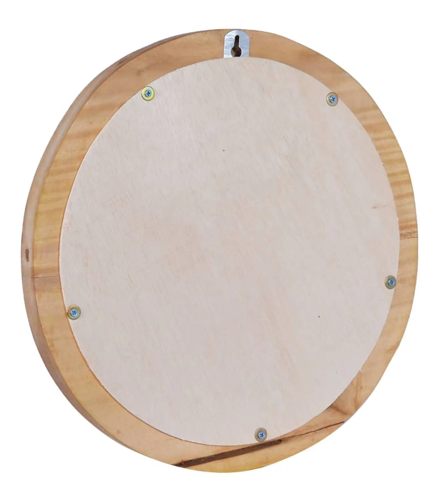 Sale Wandspiegel rond 40 cm teakhout Spiegels