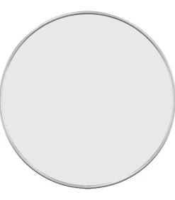 Clearance Wandspiegel rond Ø40 cm zilverkleurig Spiegels