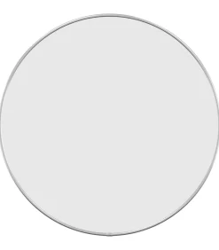 Hot Wandspiegel rond Ø50 cm zilverkleurig Spiegels