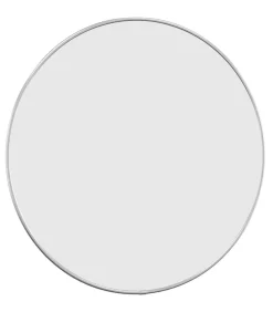 Hot Wandspiegel rond Ø50 cm zilverkleurig Spiegels