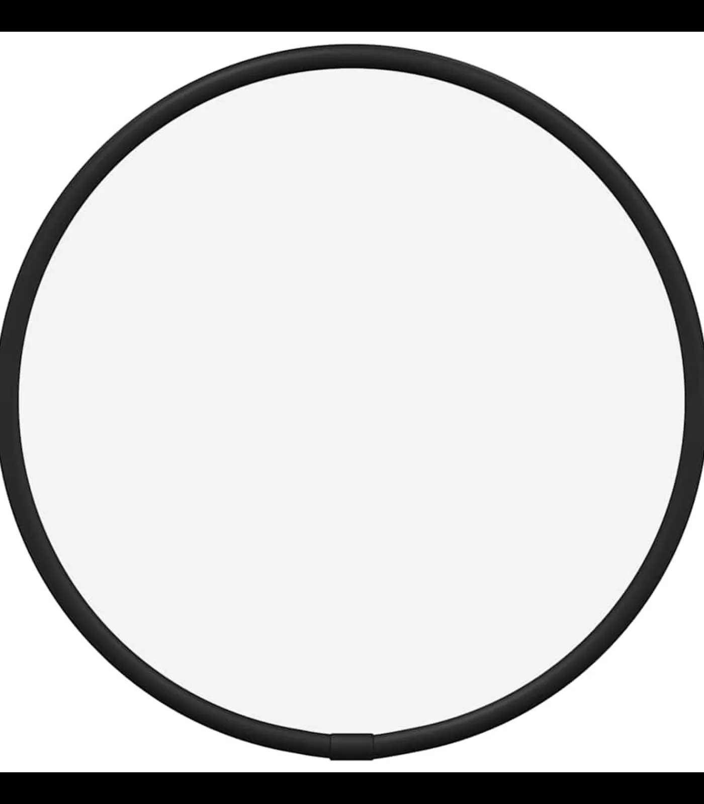 Best Wandspiegel rond Ø20 cm zwart Spiegels