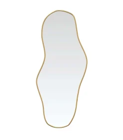 New Wandspiegel 90x40 cm goudkleurig Spiegels