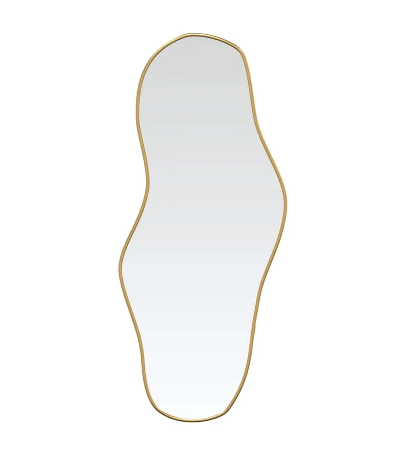 New Wandspiegel 90x40 cm goudkleurig Spiegels