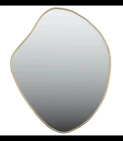 Hot Wandspiegel 50x40 cm goudkleurig Spiegels