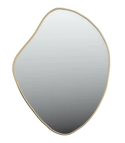 Hot Wandspiegel 50x40 cm goudkleurig Spiegels