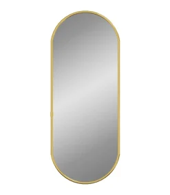 Online Wandspiegel 50x20 cm ovaal goudkleurig Spiegels